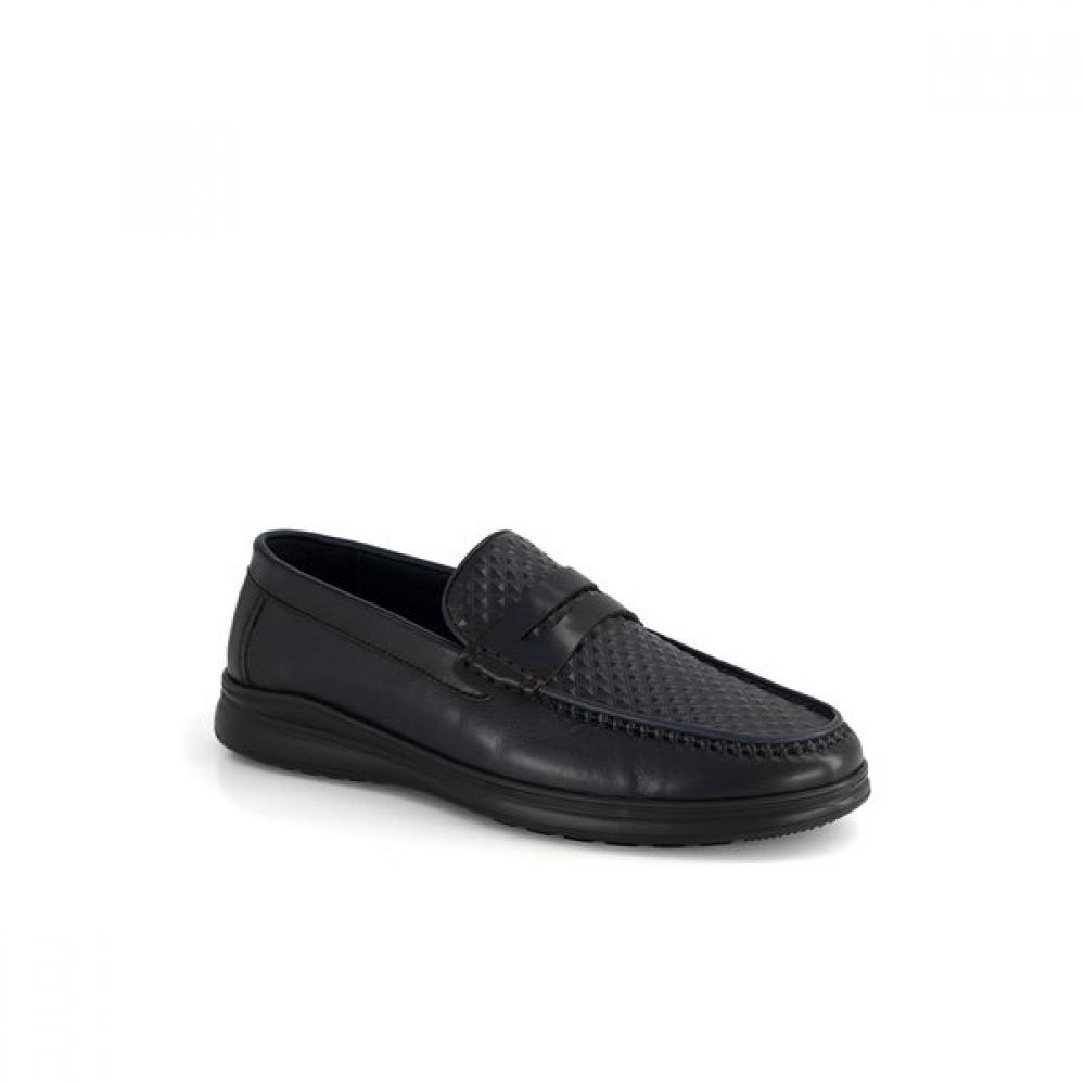 Vainer Navy Men S Comfort Loafer 4e080v1na 245
