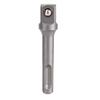 3 Pcs 1/4" 3/8" 1/2" Socket Driver Adapter Drill Bit Adapter Extra Long Adapter Impact Drill Bits for SDS Plus Hammer Drill