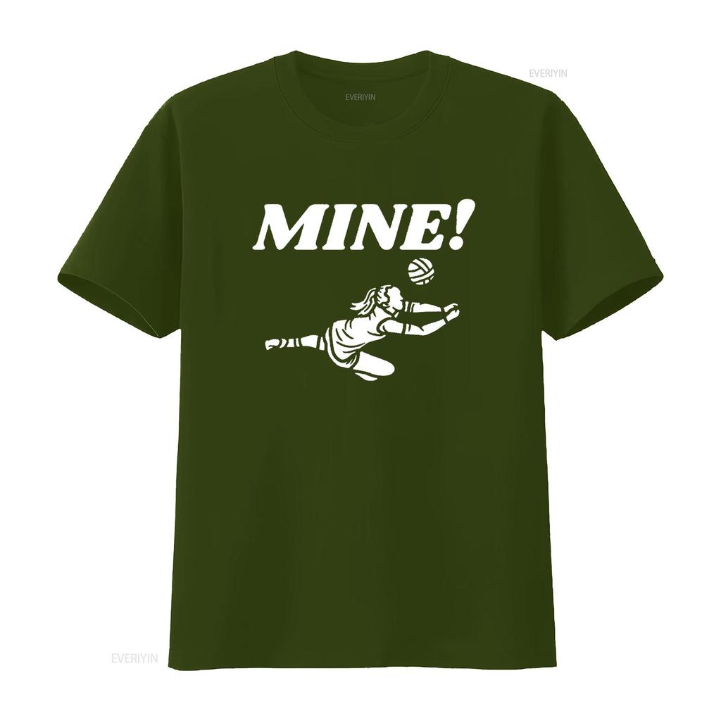 Funny Volleyball Players Libero Mine T Shirt vintage Washed Stylish Versatile Unisex graphic Slightly Casual homme Breathable