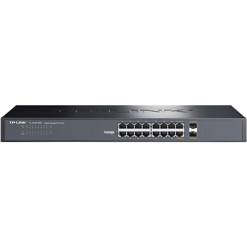 TP-Link TL-SG2218PE 18-Port Gigabit PoE+ Cloud Managed Switch