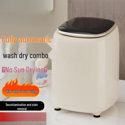 Kompaktowa, w pełni automatyczna mini pralko-suszarka do bielizny i odzieży intymnej - Pranie w wysokiej temperaturze, idealna do skarpet