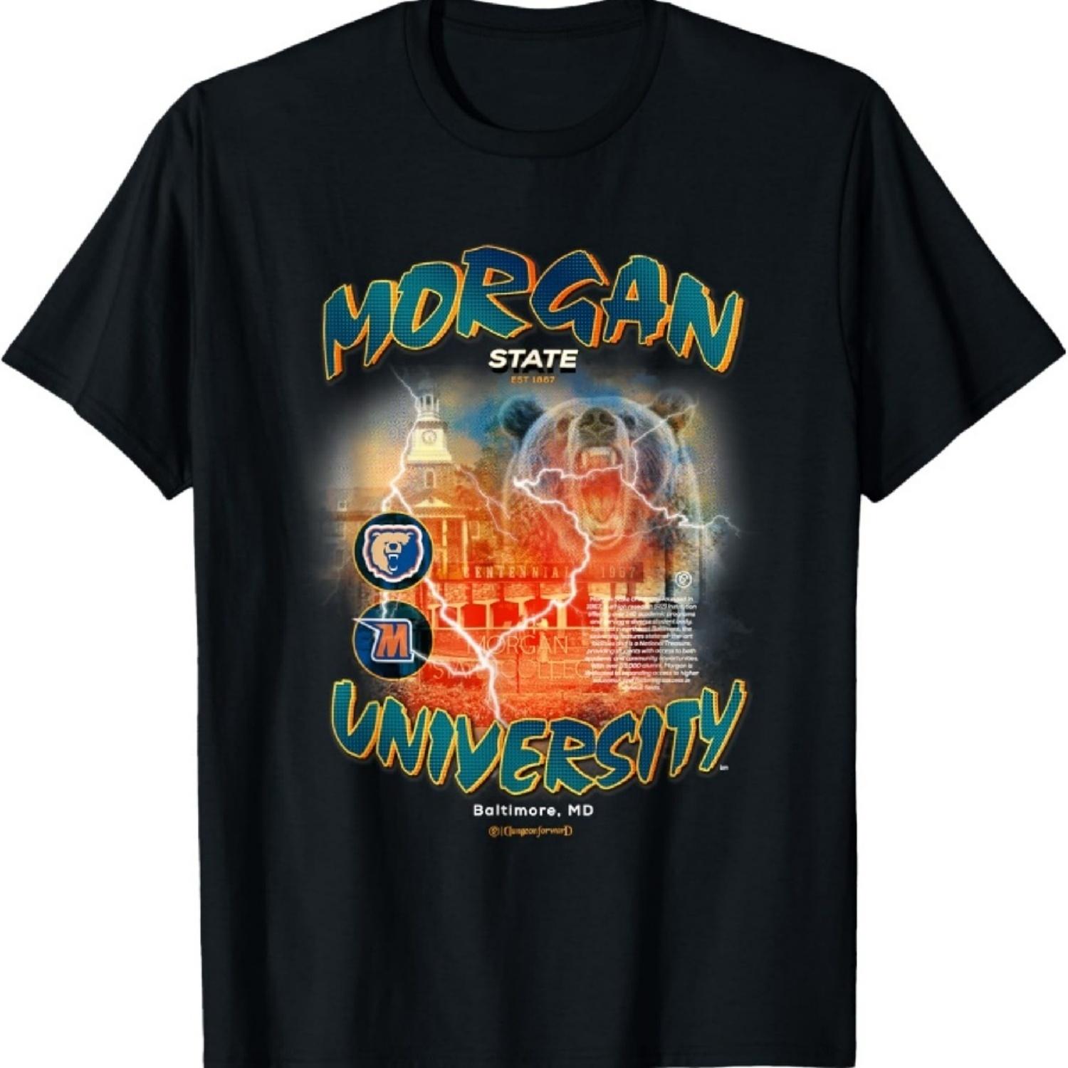 The Yard Essentials - Morgan State University - Bootleg T-Shirt S
