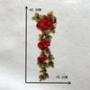 Embroidery Three-Dimensional Red Rose Lace, Lace Collar, Clothing Accessories Water-Soluble Lace Diy