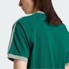 Adidas Originals Adicolor Classics 3-Stripes Fashion Soft Versatile Short Sleeve T-Shirt Men Tops Academy-Green JN7017