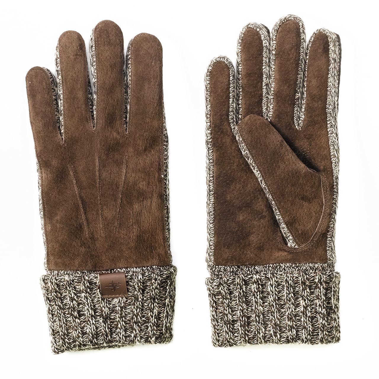 

Классические шерстяные вязаные перчатки Foxfire