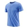 Taglie Forti T-shirt da Uomo a Maniche Corte in Seta Ghiaccio ad Asciugatura Rapida Taglia Ampia Casual Girocollo Mezza Manica