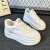 Dicksohlige, vielseitige und hochweiße Schuhe für Damen 2025, neue Sommer-Trend-Sportschuhe für Damen, Nischen-High-End-Board-Schuhe