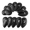 12PCS/Set Golf Accessories Iron Anti-slip Litchi grain PU leather Golf Club Head Cover Protector