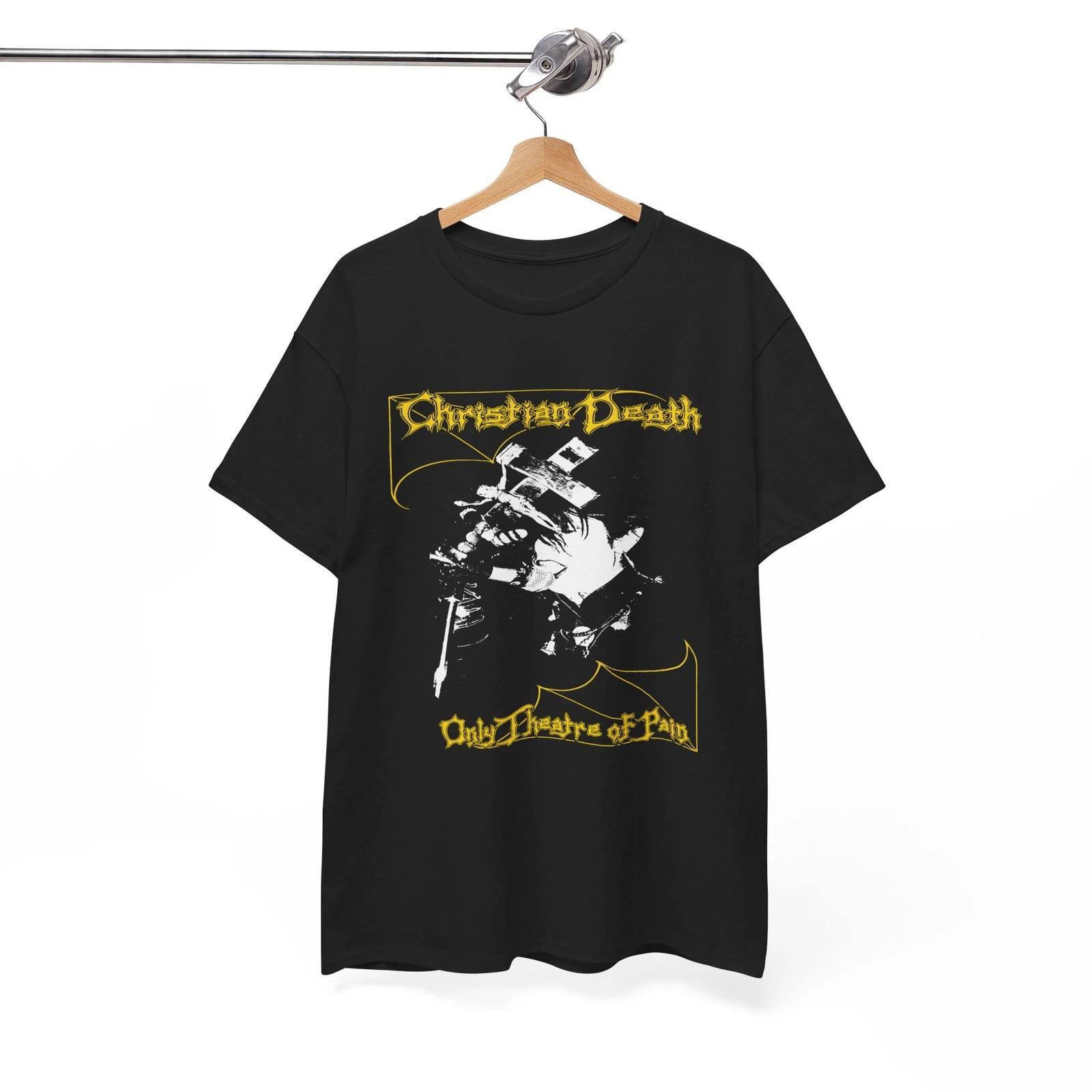 Christian Death Only Theatre of Pain Rozz Williams T-shirt, Unisex Tee 2XL