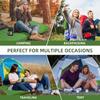 Lightweight Inflatable Camping Pad with Foot Pump - Portable Air Mattress for Outdoor Sleeping