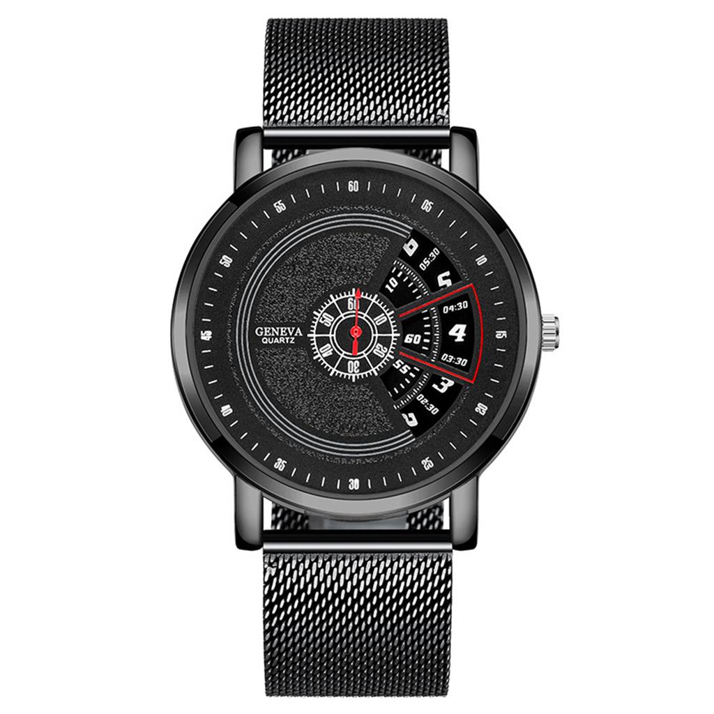 Men's Luminous Running Alarm Clock Watch