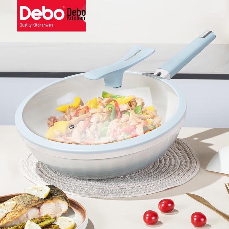 Debo Eiffel Titanium Ceramic Non-stick Wok