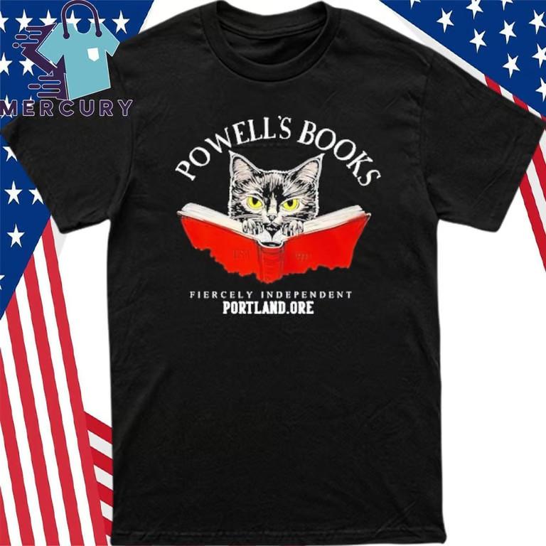 Powell’s Books Fiercely Independent T-Shirt Unisex T-Shirt XXXL