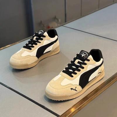 PU Leather Men Casual Shoes Platform Soft Sneakers Outdoor Breathable Sport Shoe Lightweight Skid Running Shoes Tennis Shoes