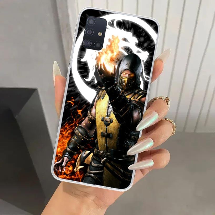 

Mortal Kombat Phone Case for Samsung Galaxy A52 A32 A22 A12 A02S A50S A30S A10S Note 20 Ultra 10 Plus S10 A31 A20 A71 A72 Galaxy Samsung A10S