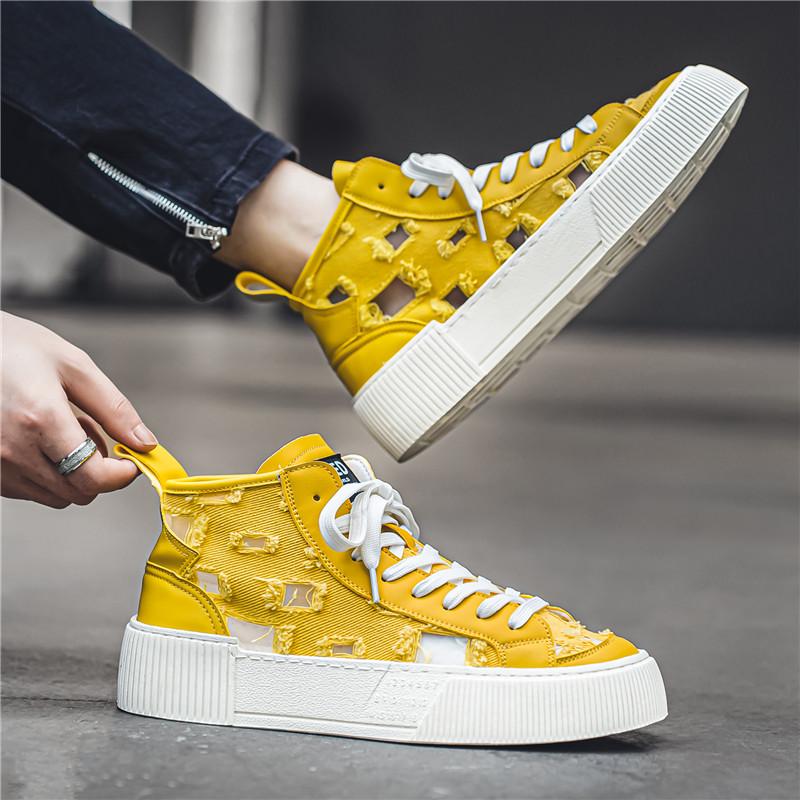 Men's Casual Shoes Canvas Loafers Sports and Leisure Shoes for Me Apring and Autumn Soft and Comfortable Skateboard Loafers