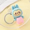 Beflockung Puppe süße Anhänger kreative Cartoon Schlüsselanhänger Handy Kette Tasche Anhänger Geschenke