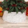 Delicate Sequin Christmas Tree Skirt Sequin Glitter Christmas Tree Skirt Practical Stand Cover for Seasonal Decors