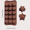 1pc-pentagram Chocolate Mold Silicone Cake Mold Ice Grid DIY Baking Mold