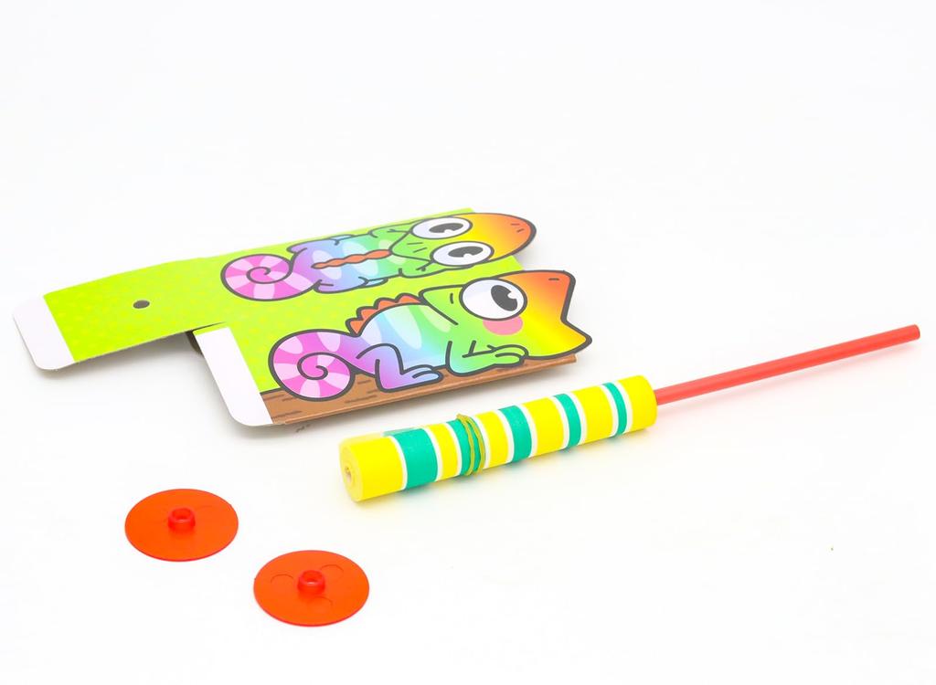 Tatsuya Biyoyon Chamäleon x Set Spielzeug [Blasrohr/Aufwickelstab] 12 Stück (Großeinkauf) [Weihnachten/Neujahr/Fest/Veranstaltung/Kinderparty/Straße