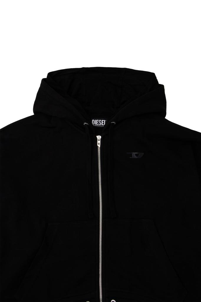 Diesel A15802RIAJH Size S Women's F-BALI Sweatshirt, 900, Black,