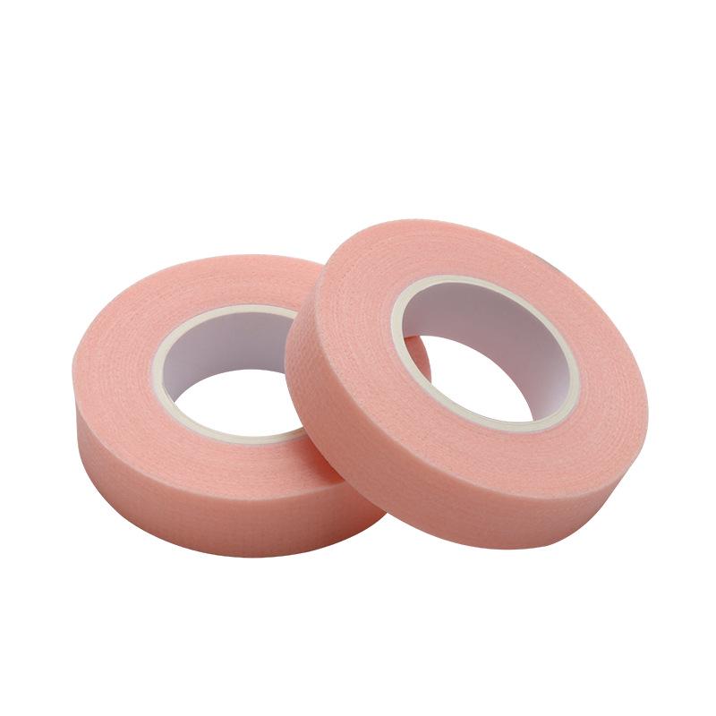 Eyelash Extension Isolation Tape - Non-woven Green Tape for Lower Lashes розовый