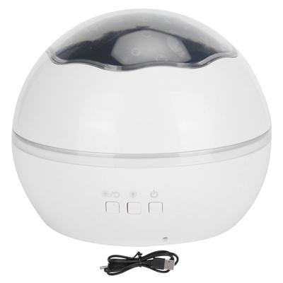 LED Night Light Romantic Projection Lamp 8 Color Modes Bedroom Decoration USB Battery Powered
