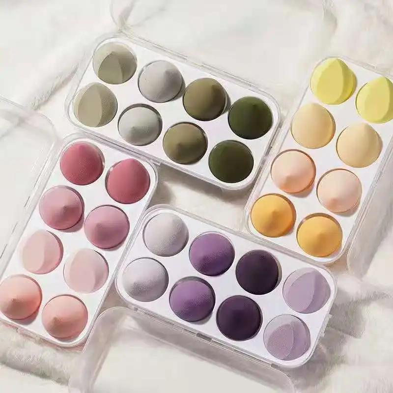 Fluffy Makeup Sponge Blender, 4/8Pcs Smooth Cosmetic Puff, Effortless Application for Daily Face Makeup Products