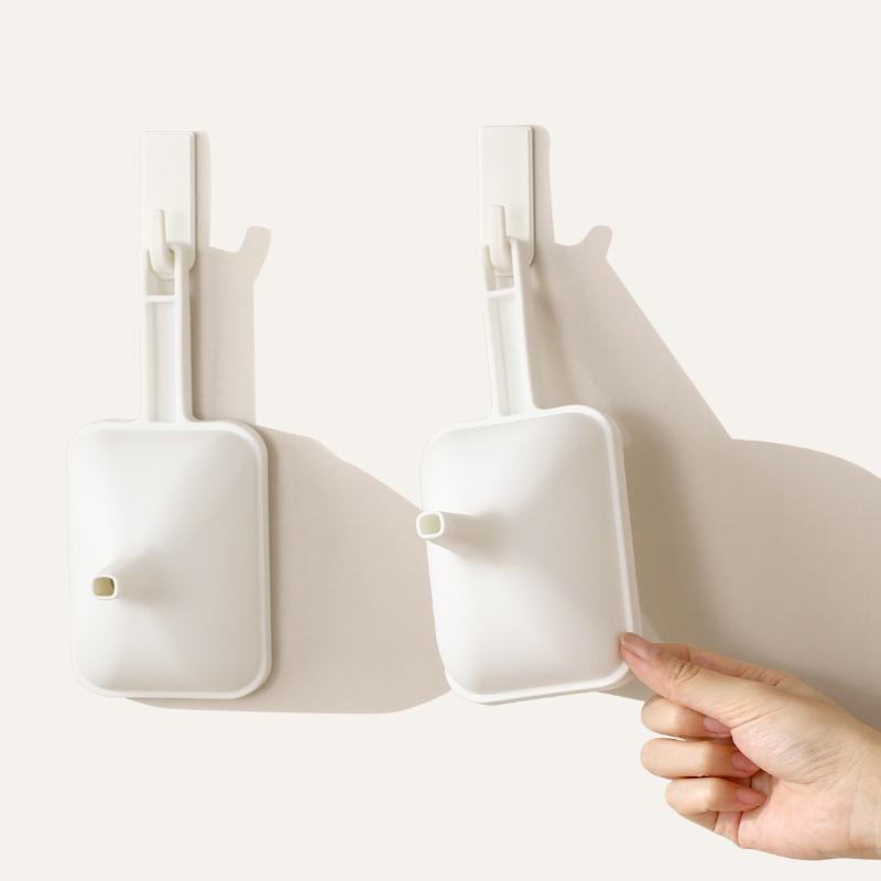 Kitchen Food Grade Material Funnel For Convenient Refueling Plastic For Household Oil Leakage Large-Diameter Oil Pouring Funnel