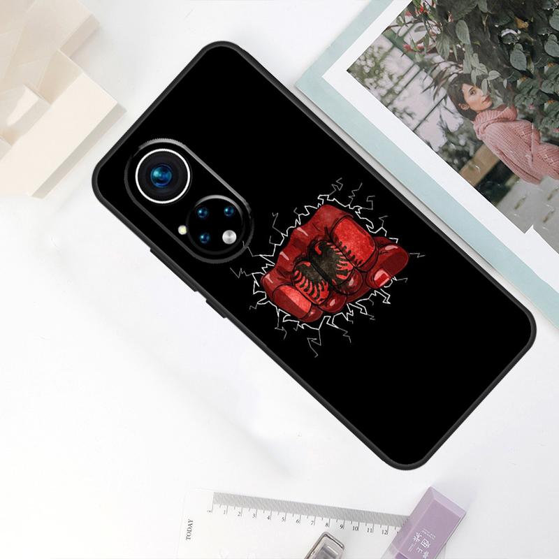 

Albanian Flag Eagle For Honor Magic 8 Pro 5 6 7 Lite Case For Honor Win RT 400 200 50 70 90 X8c X8b X9a X9b X9c Honor 90 Lite