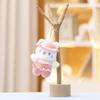 Keychain Cute Pussy Cartoon Girl Backpack Decorative Pendant Plush Doll Gift