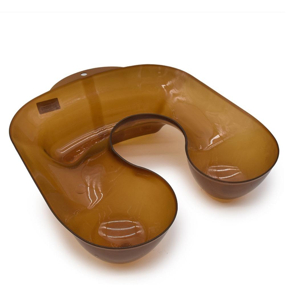 

Окрашивание волос Окрашивание волос Поднос для плеч и шеи Профессиональный Перманентный поднос для шеи парикмахера коричневый