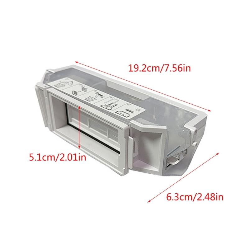 Dust Boxes Dust Bin Vacuum Cleaner Dust Boxes Replacement Vacuum Cleaner Garbage Boxes Part Plastic Texture for T30Pro