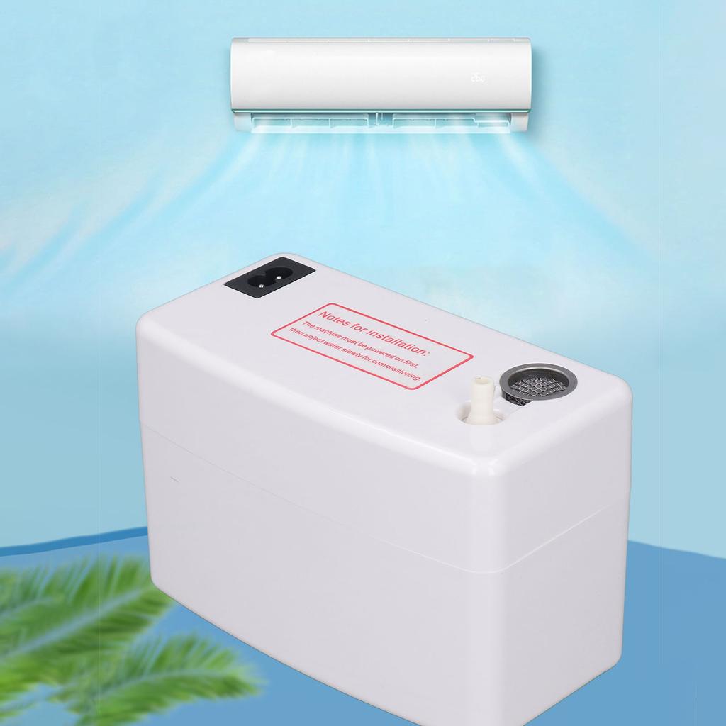 Kondenzvíz szivattyú 24 l/h légkondicionáló automatikus leeresztő szivattyú AC 200 ml víztároló dobozzal