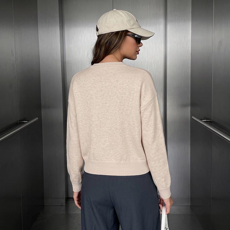 Retro Chinese Style Knit Cardigan for Women - Autumn/Winter 2026