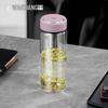 WANXIANG Single-Layer Glass Water Bottle with Filter