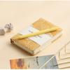 Fabric Cover Leaf Hand Ledger Compact Pocket Book Embroidered Notebook  for Going Back To School