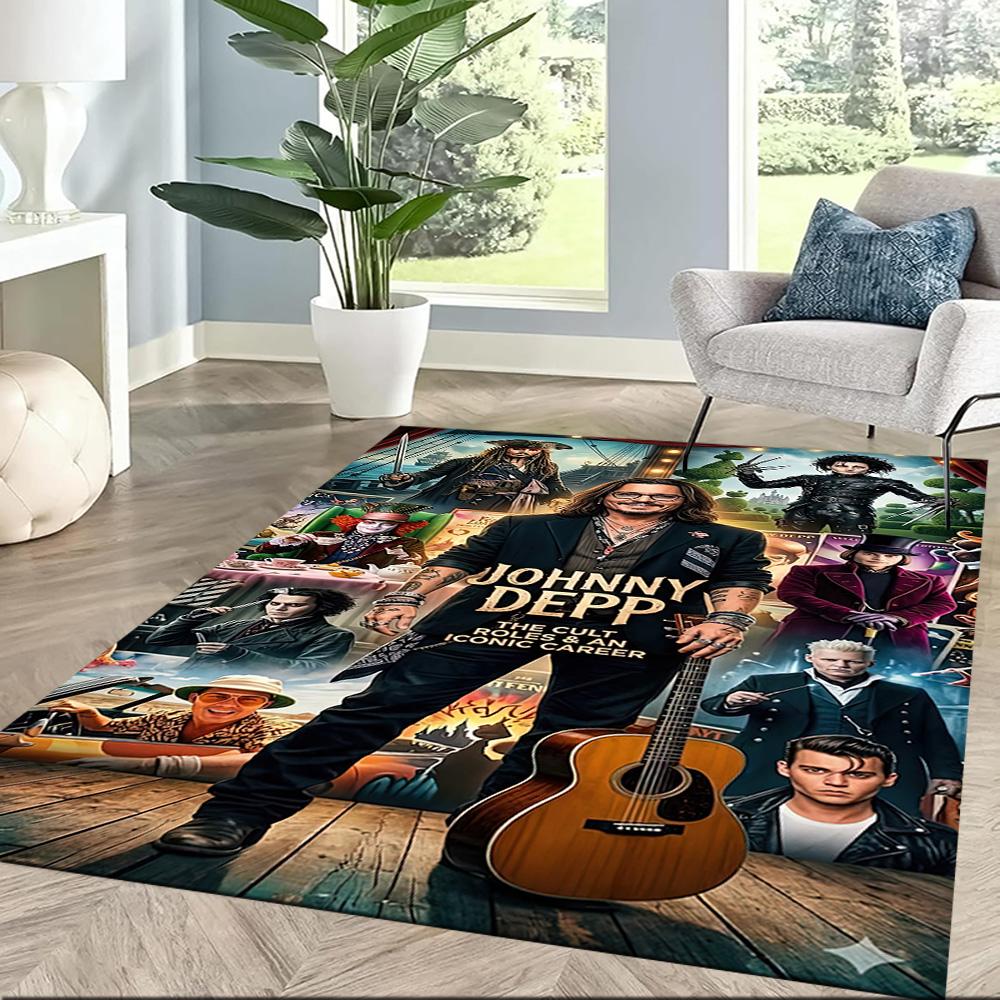 Michael Jackson 77 Floor Rug Office Rug Suitable for Dining Room Study room Kitchen Foyer Anti-slip Rug Anime Office Decor