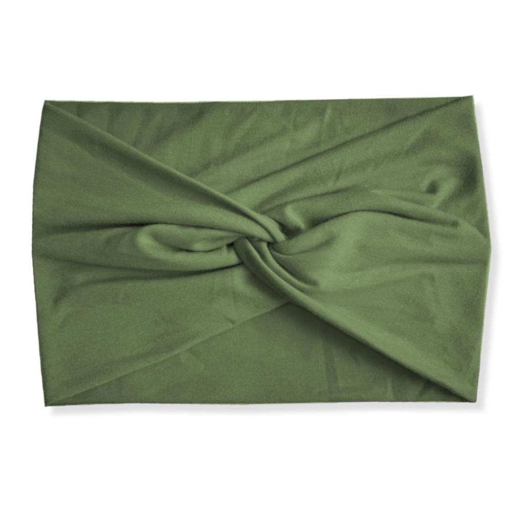 Women's Elastic Cross Super Wide Headband for Yoga, Running, and Sports