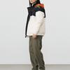 Vans Warm Color Block Sports Hooded Down Jacket Men Outerwear White VN0A54IP3KS