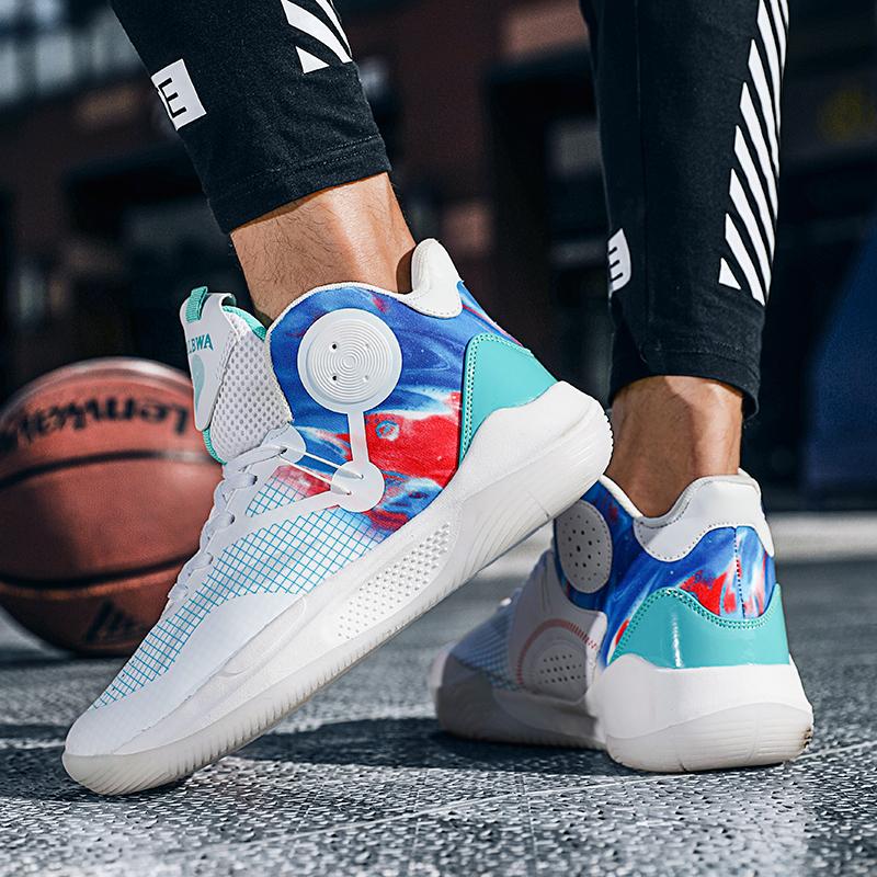 Fashion Men Basketball Shoes Field Male Non-slip High-Quality Basketball Boots Women Professional Luxury Unisex Wearable Tennis Sneakers