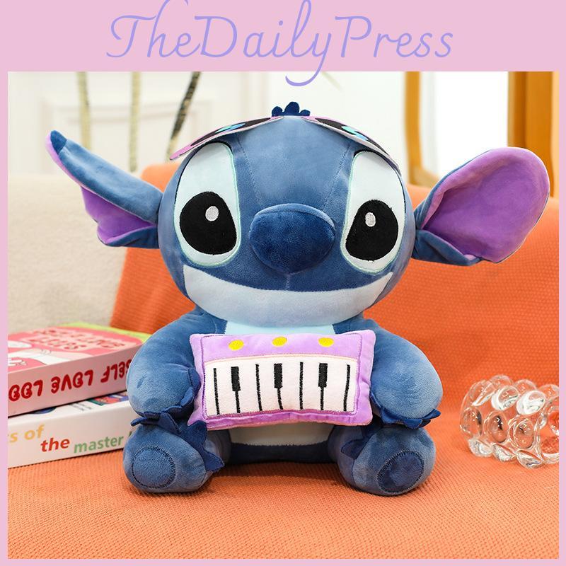 Guitar Microphone Plush Toy Animal Stuffed Doll For Kids Gift Collectors