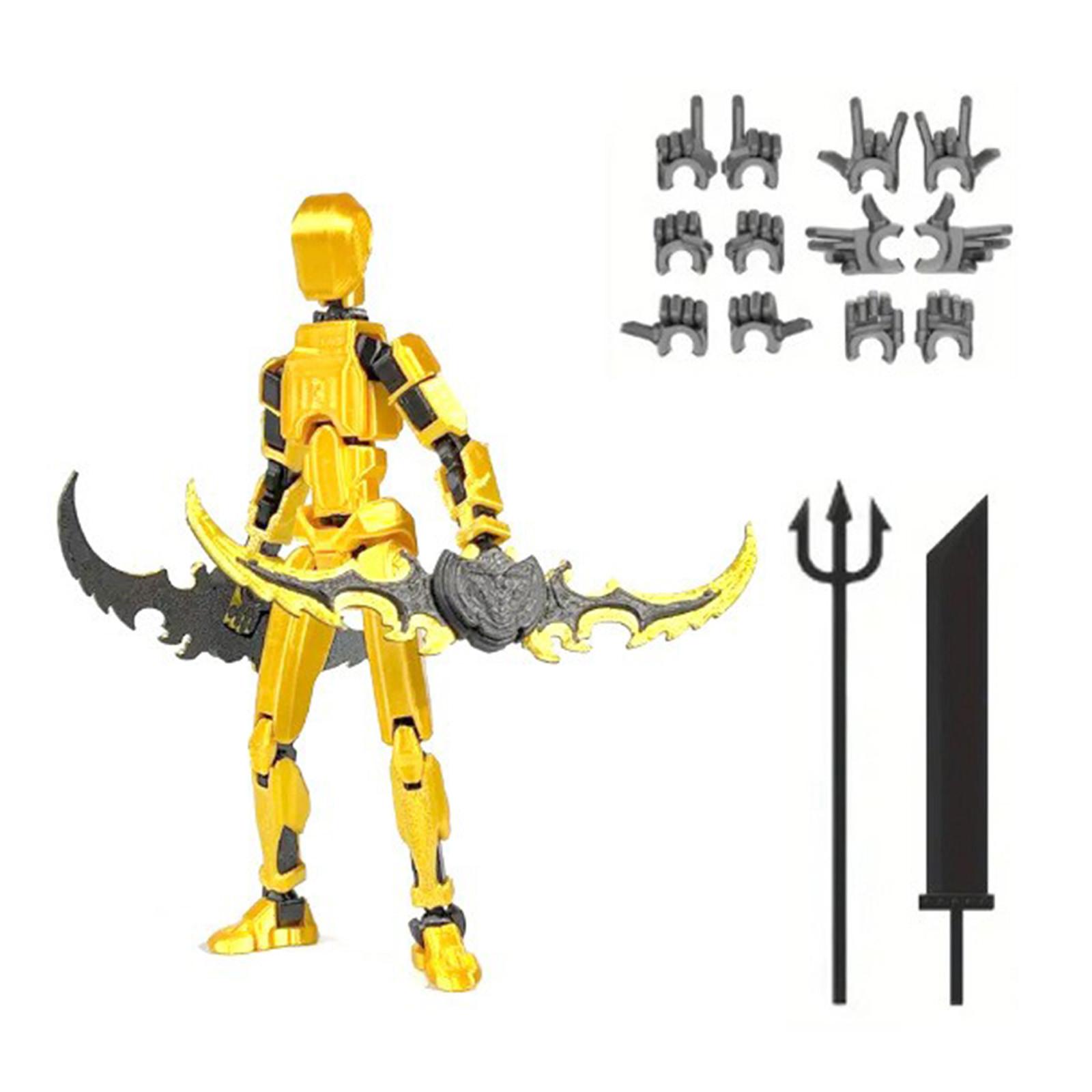 Кукла 13-суставная подвижная 3D печатная кукла-игрушка 3-го поколения Кукла-пустышка DIY Артефакт декомпрессии всего тела 2