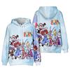 3D-Druck The Amazing Digital Circus Herren Hoodies & Sweatshirts Streetwear Kapuzenpullover Lässig für Männer