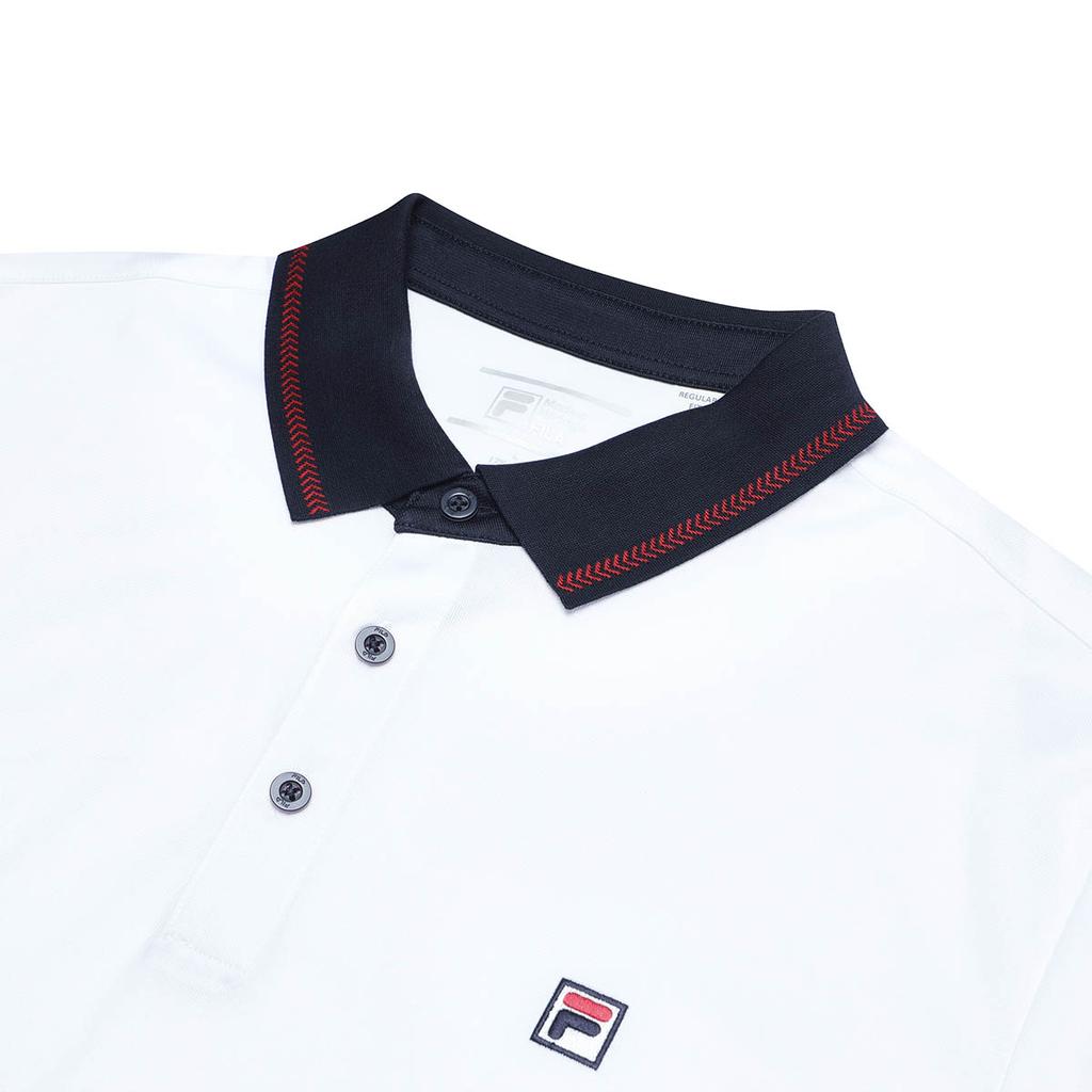 New FILA Polo Shirts Men's White F11M321199GWT