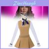 Game Theme Cosplay Dress With Print Design For Anime Roleplay Costume Performance