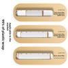 Magnetic Kitchen Adjustable Baking Paper Tinfoil No-Tear Cling Film Cutter