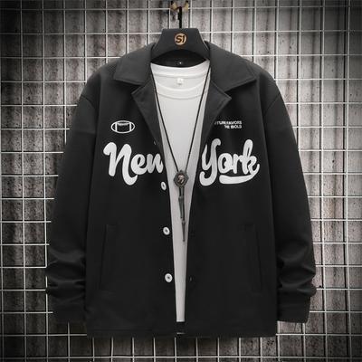 Frühling und Herbst Amerikanische High Street Hübsche Junge Männer Baseball-Uniform Jacke Herren Locker Lässige Jacke Herren