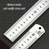 Professional 304 Stainless Steel Measuring Ruler With Lasering Etched Marking For Engineering Accurate Measurements