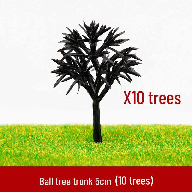 Finished Plastic Model Tree for Architectural Sand Table Scene Construction